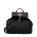 Versace Black Fabric Backpack