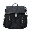 Versace Black Fabric Backpack