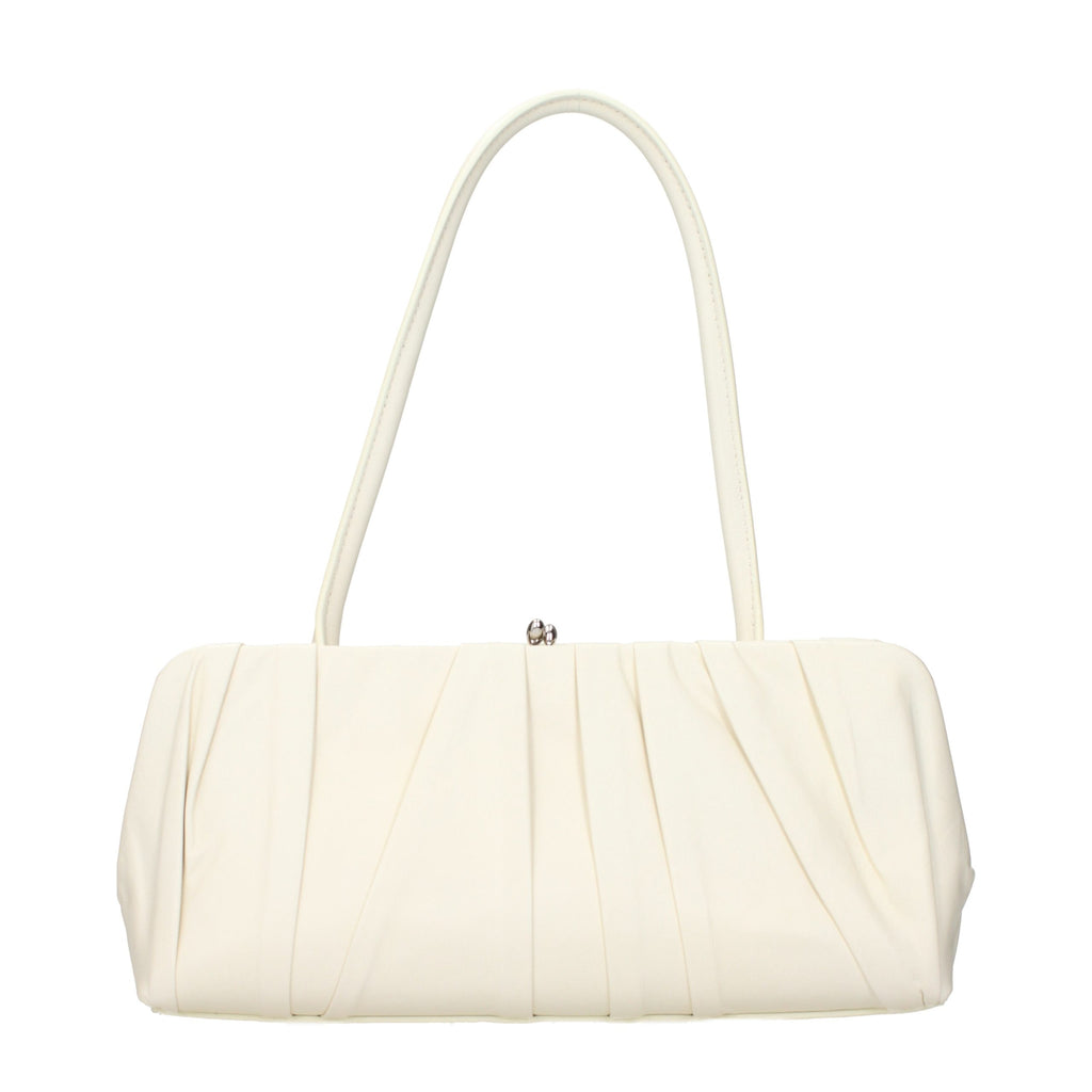 Jil Sander White Leather Shoulder Bag