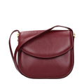 Jil Sander Red Leather Crossbody Bag