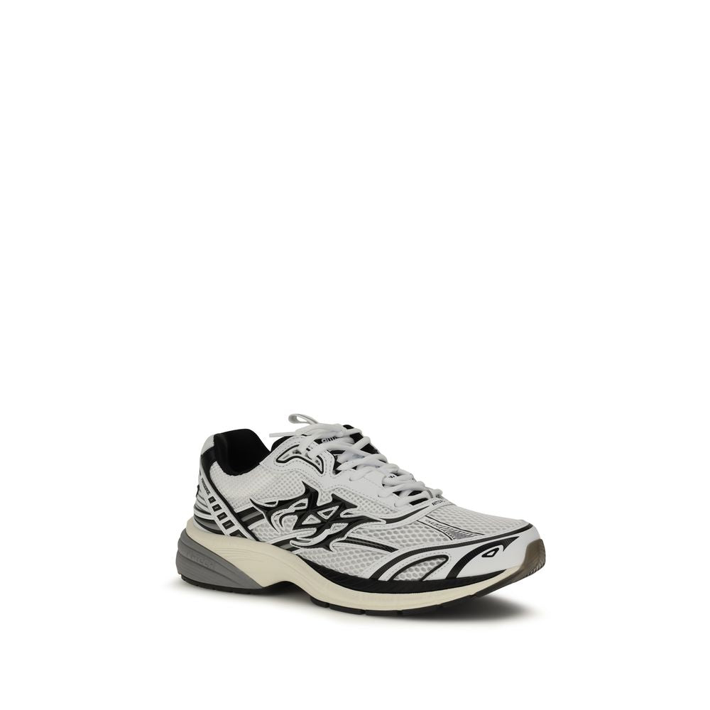 Amiri White Calf Leather Bos Taurus Athletic Sneakers