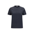 Brunello Cucinelli Gray Cotton T-Shirt