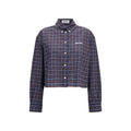 Miu Miu Multicolor Cotton Pattern Shirt