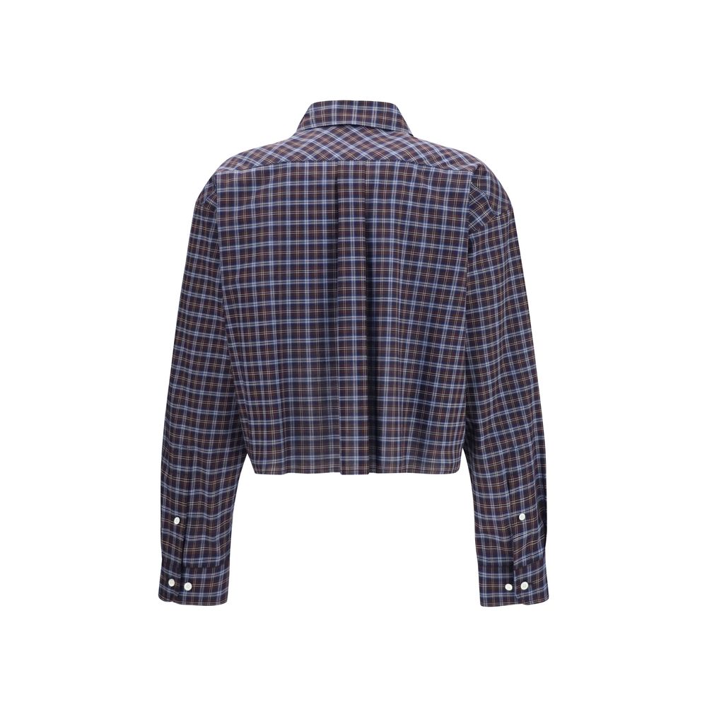 Miu Miu Multicolor Cotton Pattern Shirt