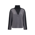 MM6 Black Wool Oves Aries Sweatshirt