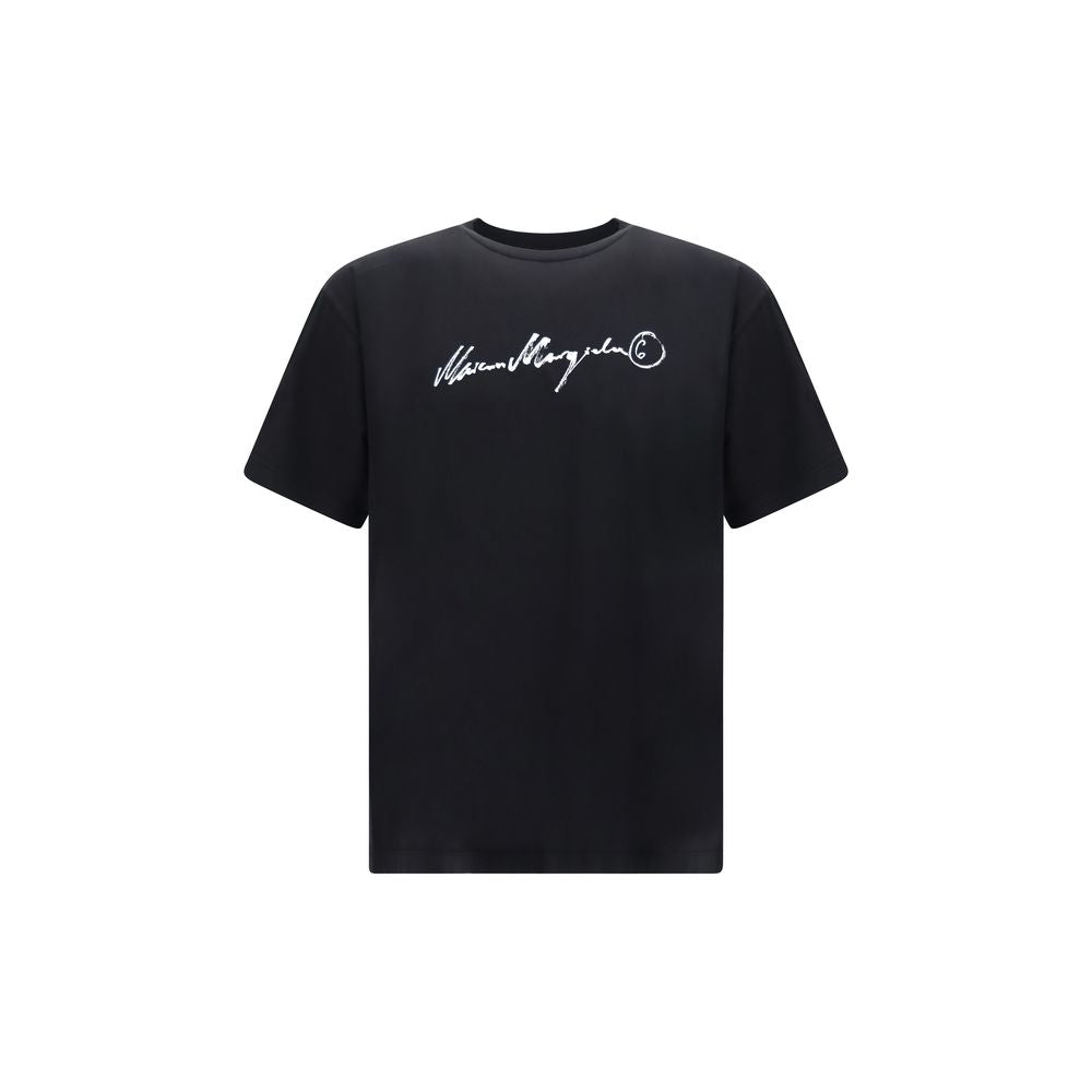 MM6 Black Cotton T-Shirt