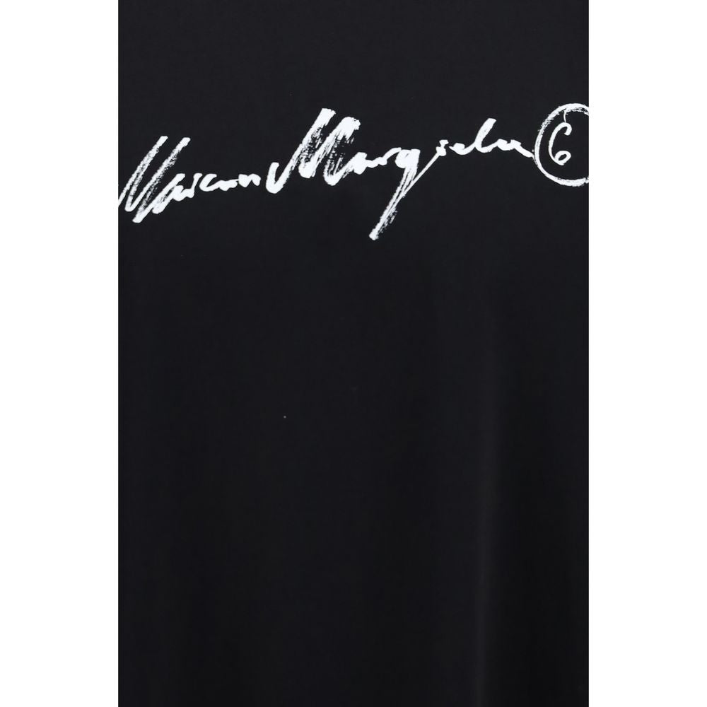MM6 Black Cotton T-Shirt