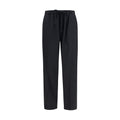 MM6 Black Polyester Casual Pants