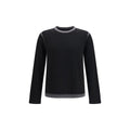 MM6 Black Wool Oves Aries Sweatshirt
