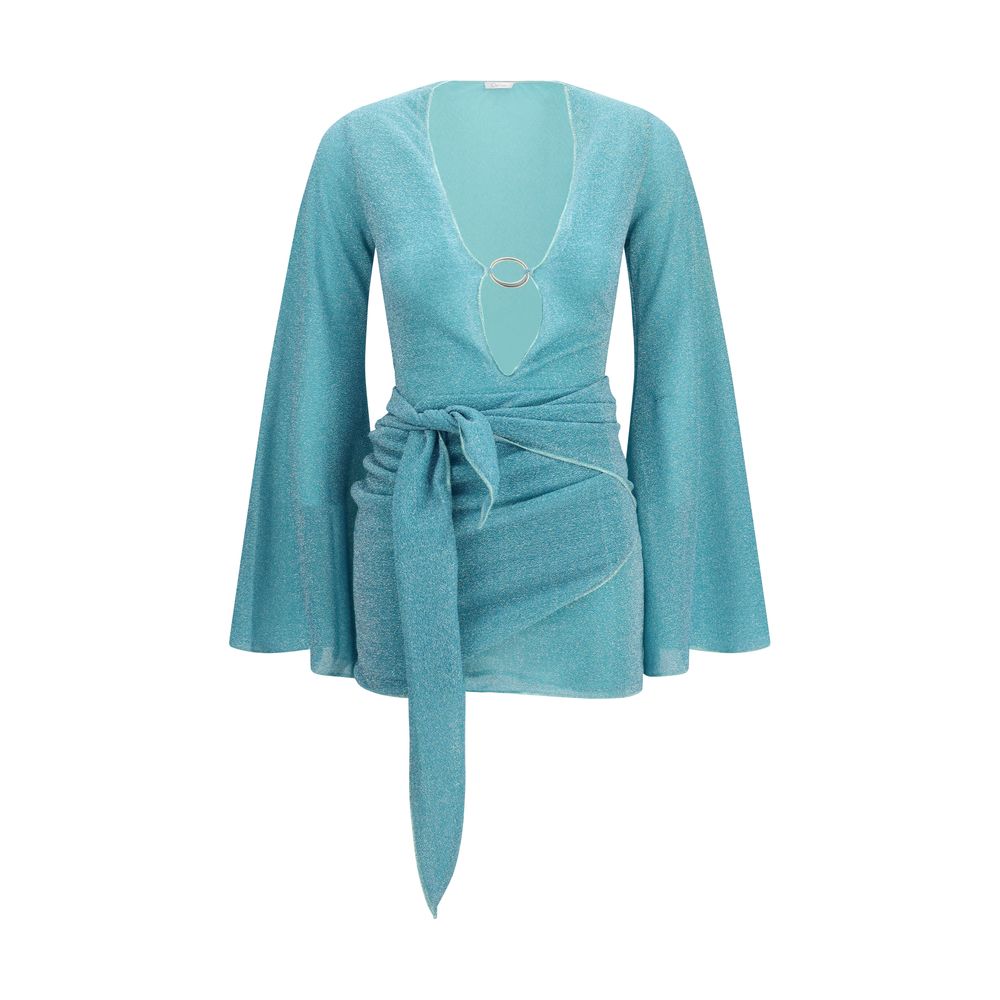 Oséree Blue Polyamide Cocktail Dress