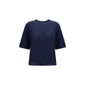 Loulou De Saison Blue Cashmere T-Shirt