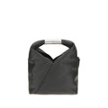 MM6 Black Calf Leather Bos Taurus Handbag
