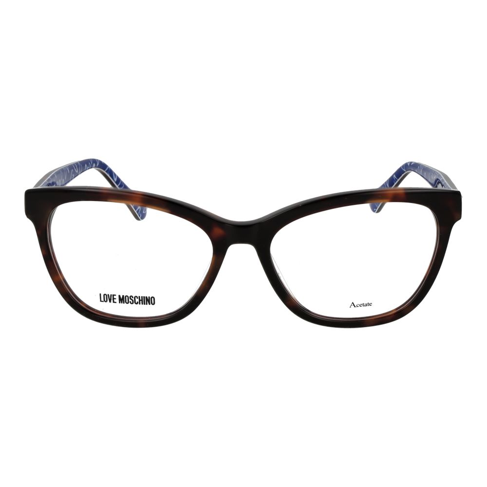 Love Moschino Brown Acetate Glasses (Frames)