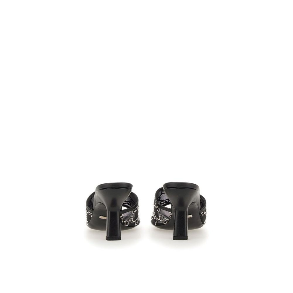 Gucci Black Polyamide Mules