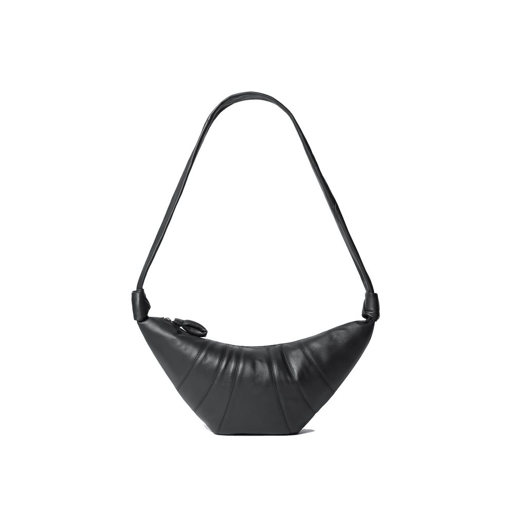 Lemaire Black Lamb Leather Shoulder Bag