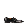 Gucci Black Calfskin Slip-On Loafers