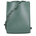 Jil Sander Green Leather Crossbody Bag