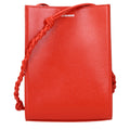 Jil Sander Red Leather Crossbody Bag