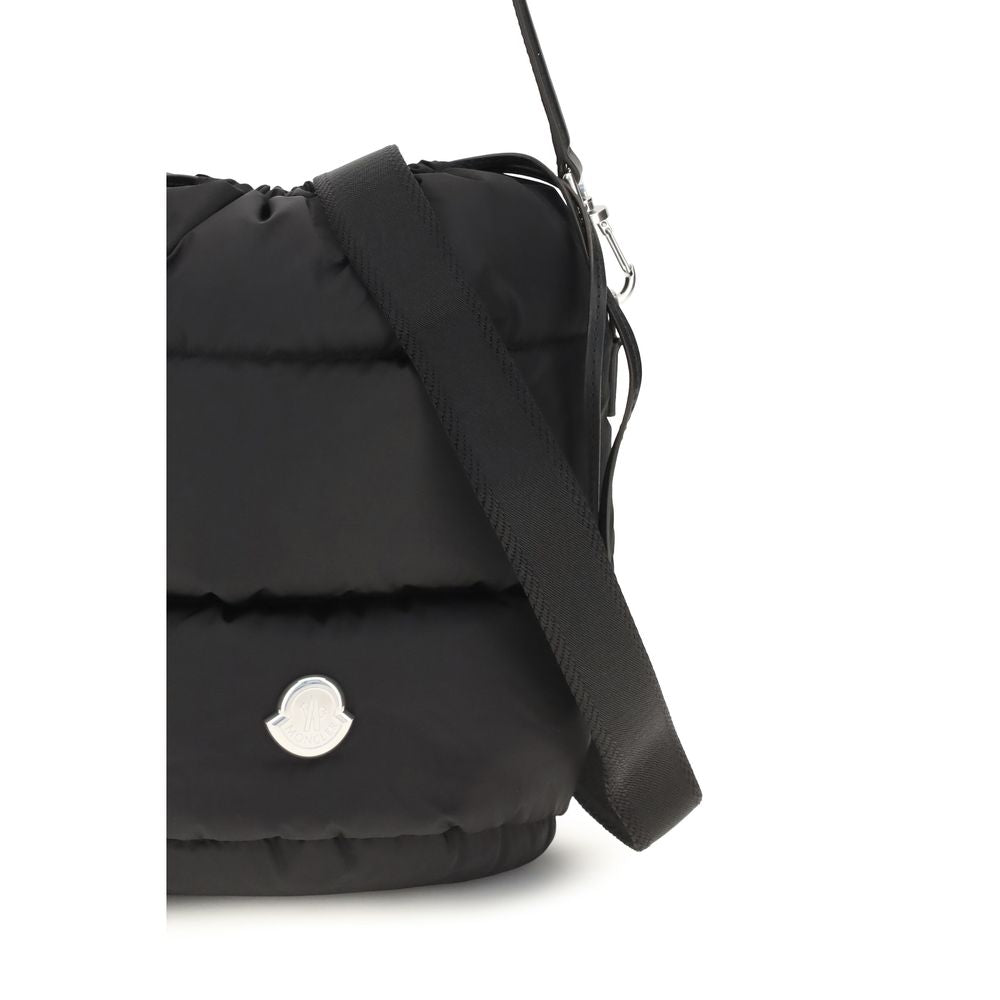 Moncler Black Nylon Backet Bag