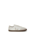 Veja White Calf Leather Bos Taurus Sneakers