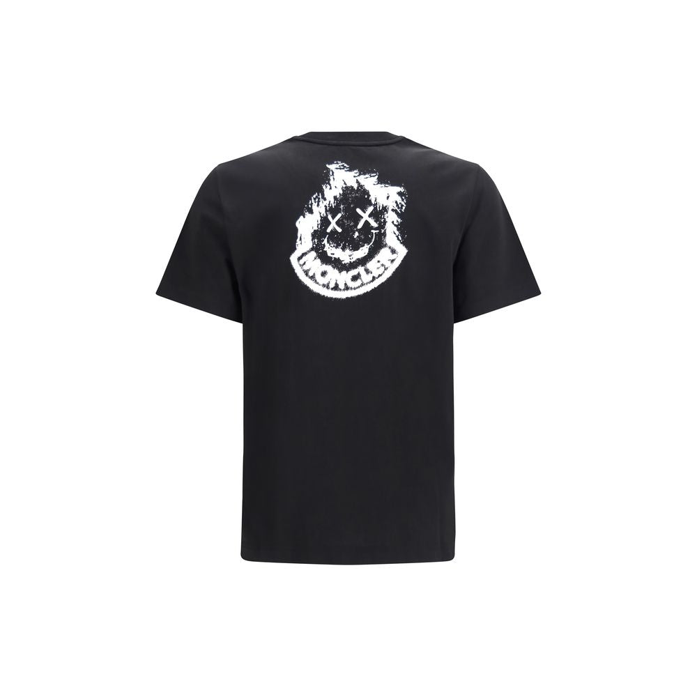 Moncler Black Cotton T-Shirt
