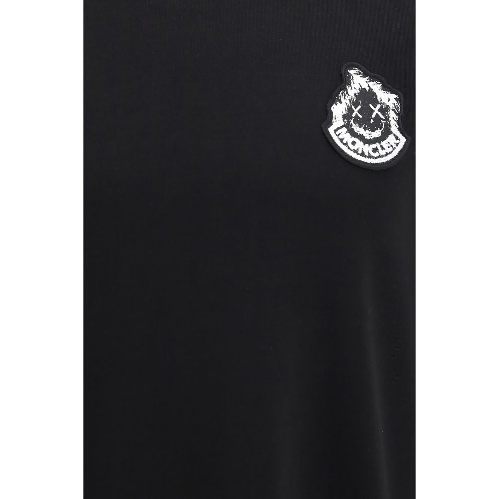 Moncler Black Cotton T-Shirt