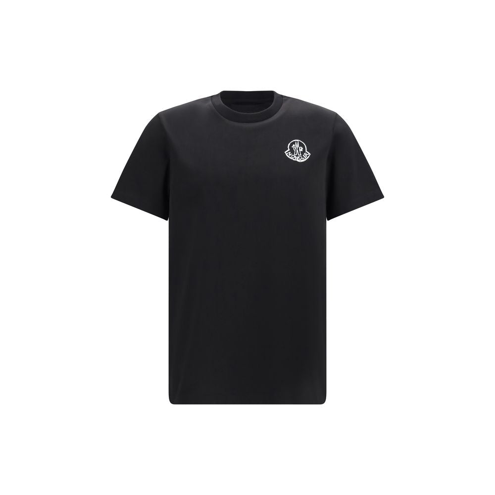 Moncler Black Cotton T-Shirt