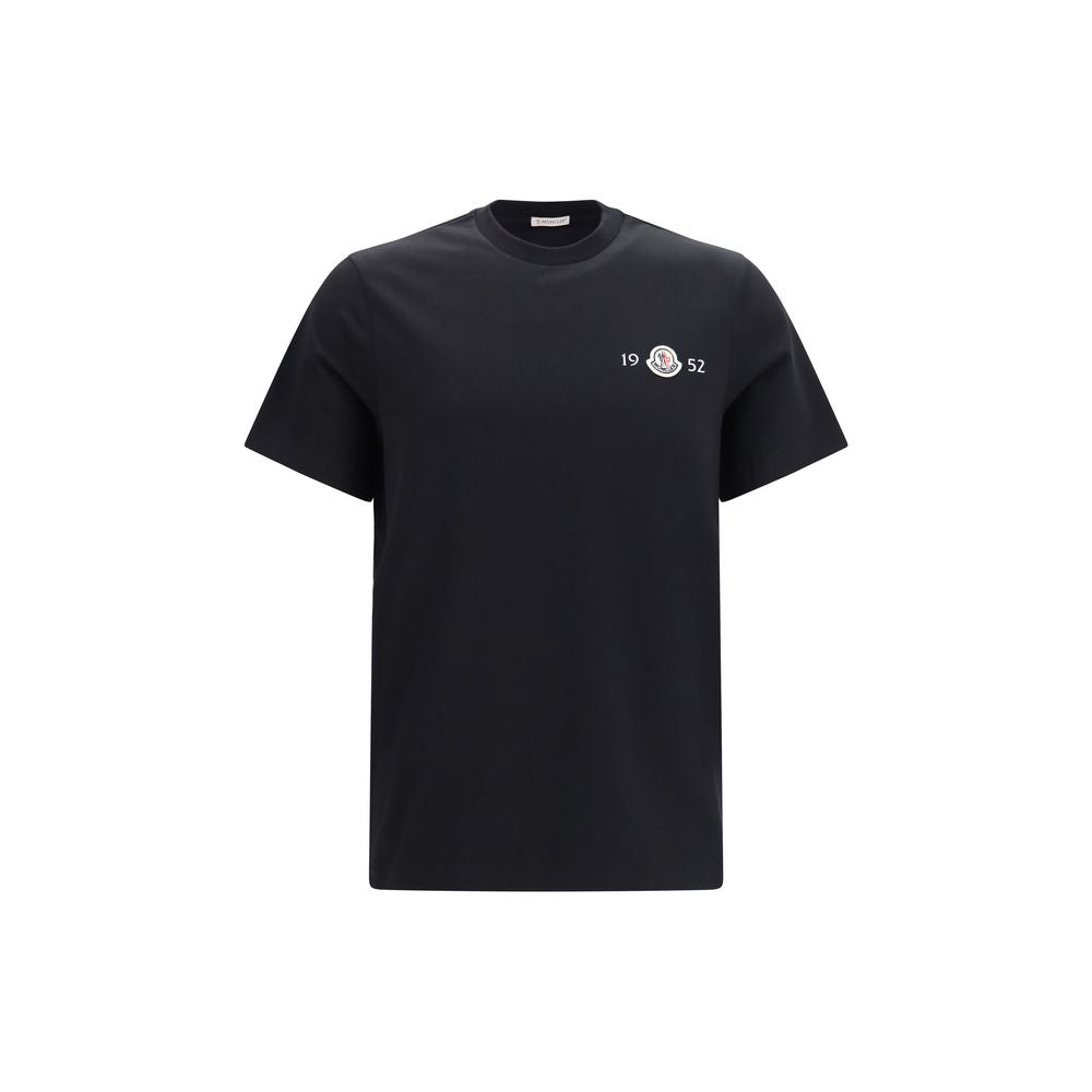 Moncler Black Cotton T-Shirt