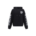 Off-White Black Cotton Sweatshirt