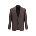 Lardini Brown Wool Oves Aries Blazer