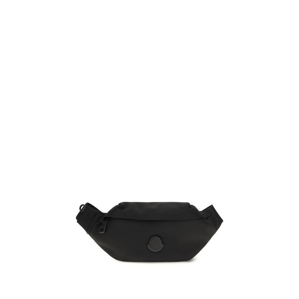 Moncler Black Nylon Shoulder Bag