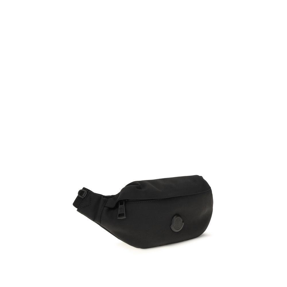 Moncler Black Nylon Shoulder Bag