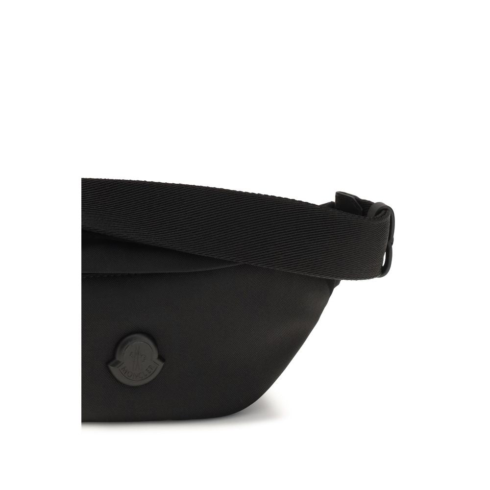 Moncler Black Nylon Shoulder Bag
