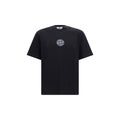 Stone Island Black Cotton T-Shirt
