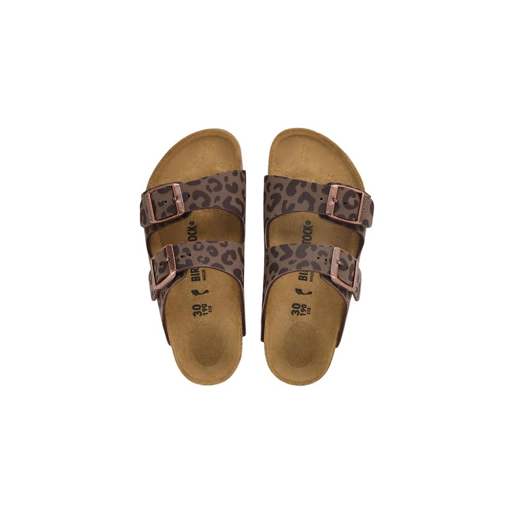 Birkenstock Brown Synthetic Flat Sandals