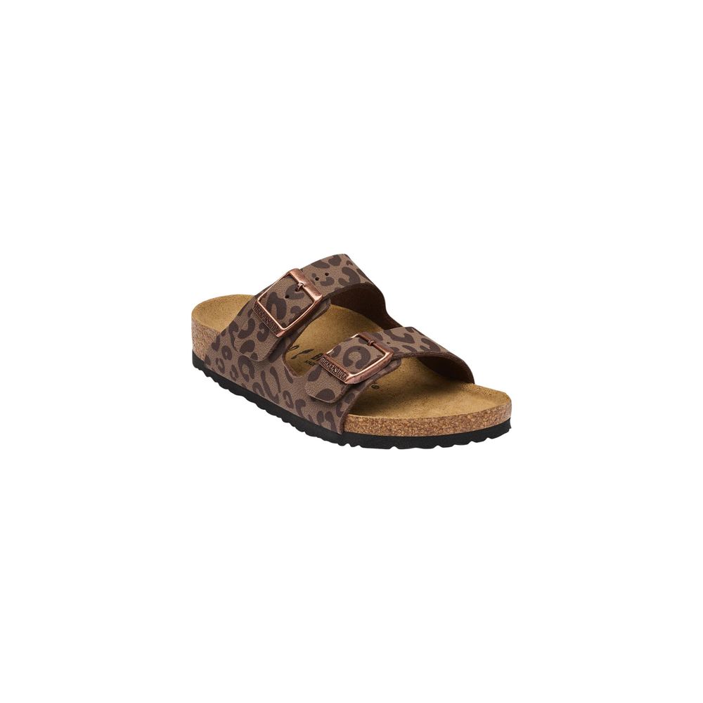 Birkenstock Brown Synthetic Flat Sandals