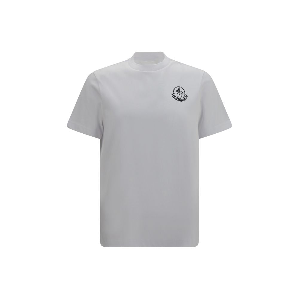 Moncler White Cotton T-Shirt