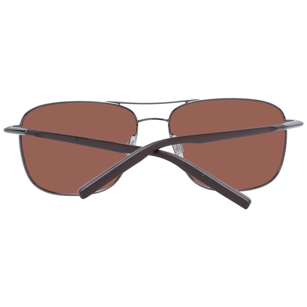 Serengeti Gray Metal Sunglasses
