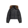 PINKO Brown Goose Down Full-Length Jacket