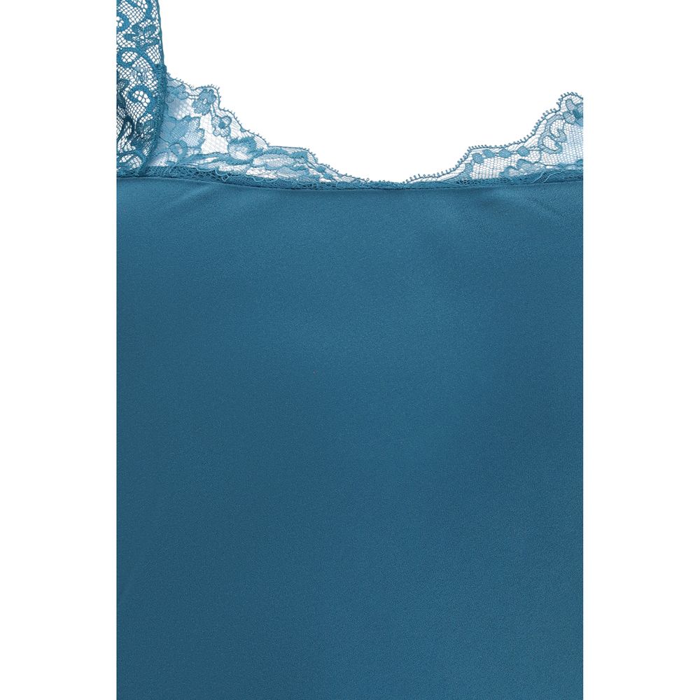 Forte_Forte Blue Acetate Casual Dress
