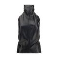 Khaite Black Lamb Ovis Aries Aries Sleeveles T-Shirt