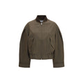 Ganni Bicolor Wool Oves Aries Bomber