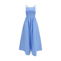 Ganni Blue Cotton Casual Dress