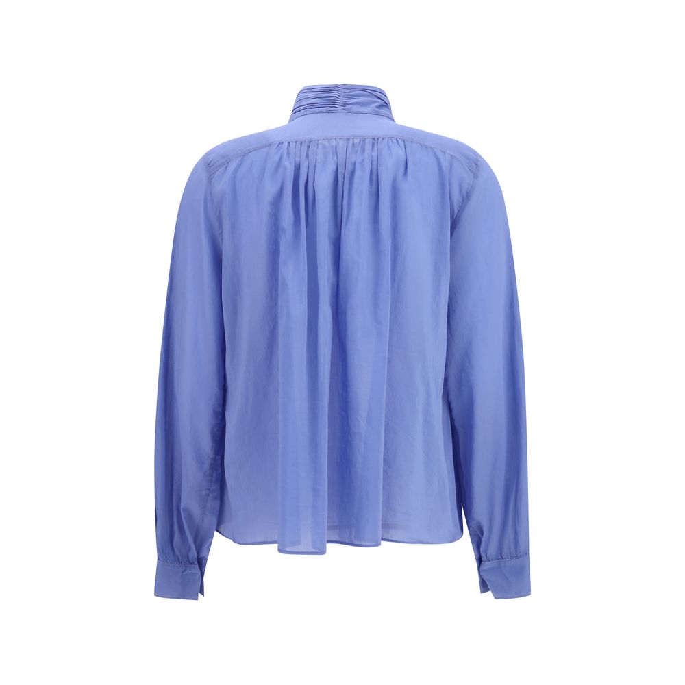 Forte_Forte Blue Cotton Blouse