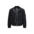 Sacai Black Cotton Bomber