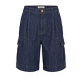 Trussardi Jeans Blue Cotton Blend Men's Short