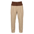 Trussardi Jeans Beige Cotton Mens Pants