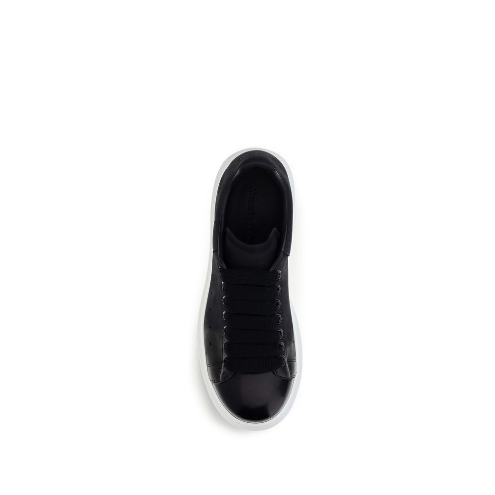Alexander McQueen Blue Calf Leather Bos Taurus Chunky Sneakers
