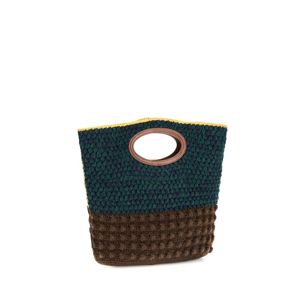 Marni Multicolor Wool Oves Aries Handbag
