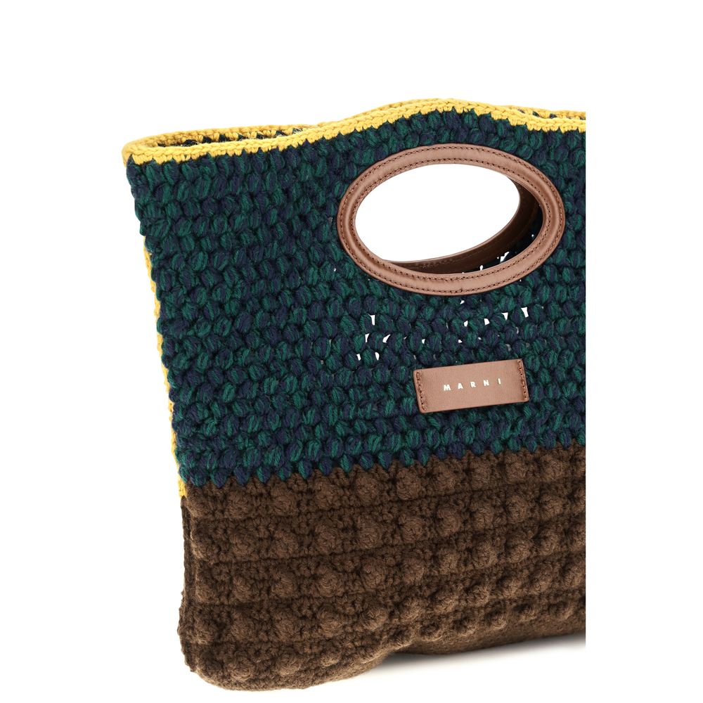 Marni Multicolor Wool Oves Aries Handbag